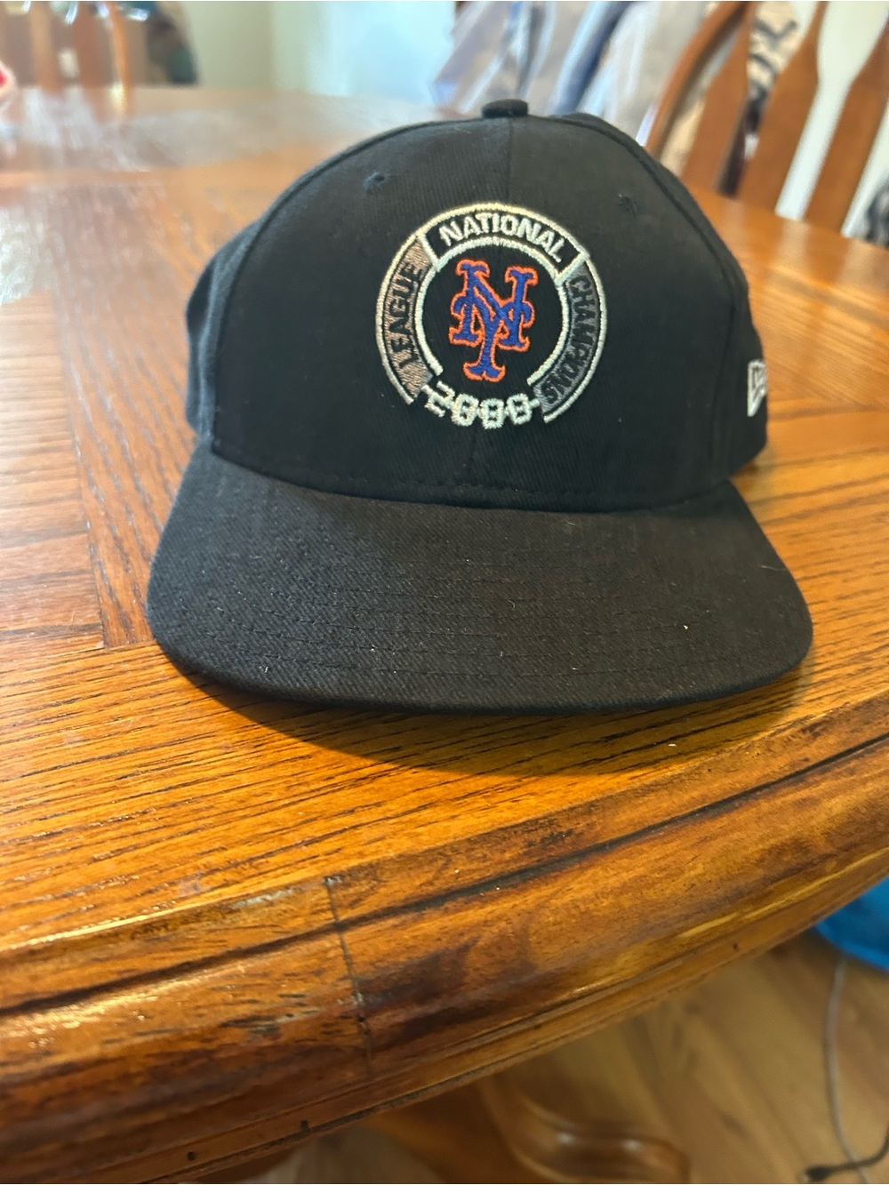 Genuine Merchandise Vintage Black New York Mets National Champions Snapback